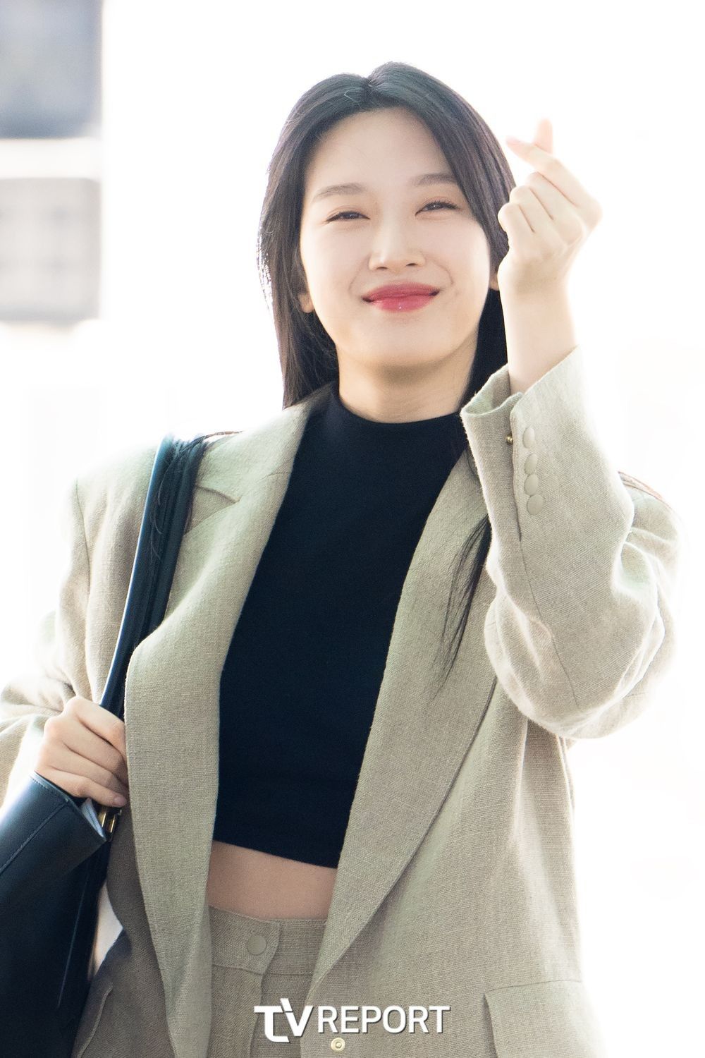 [T포토] 문가영 '사르르 눈웃음'