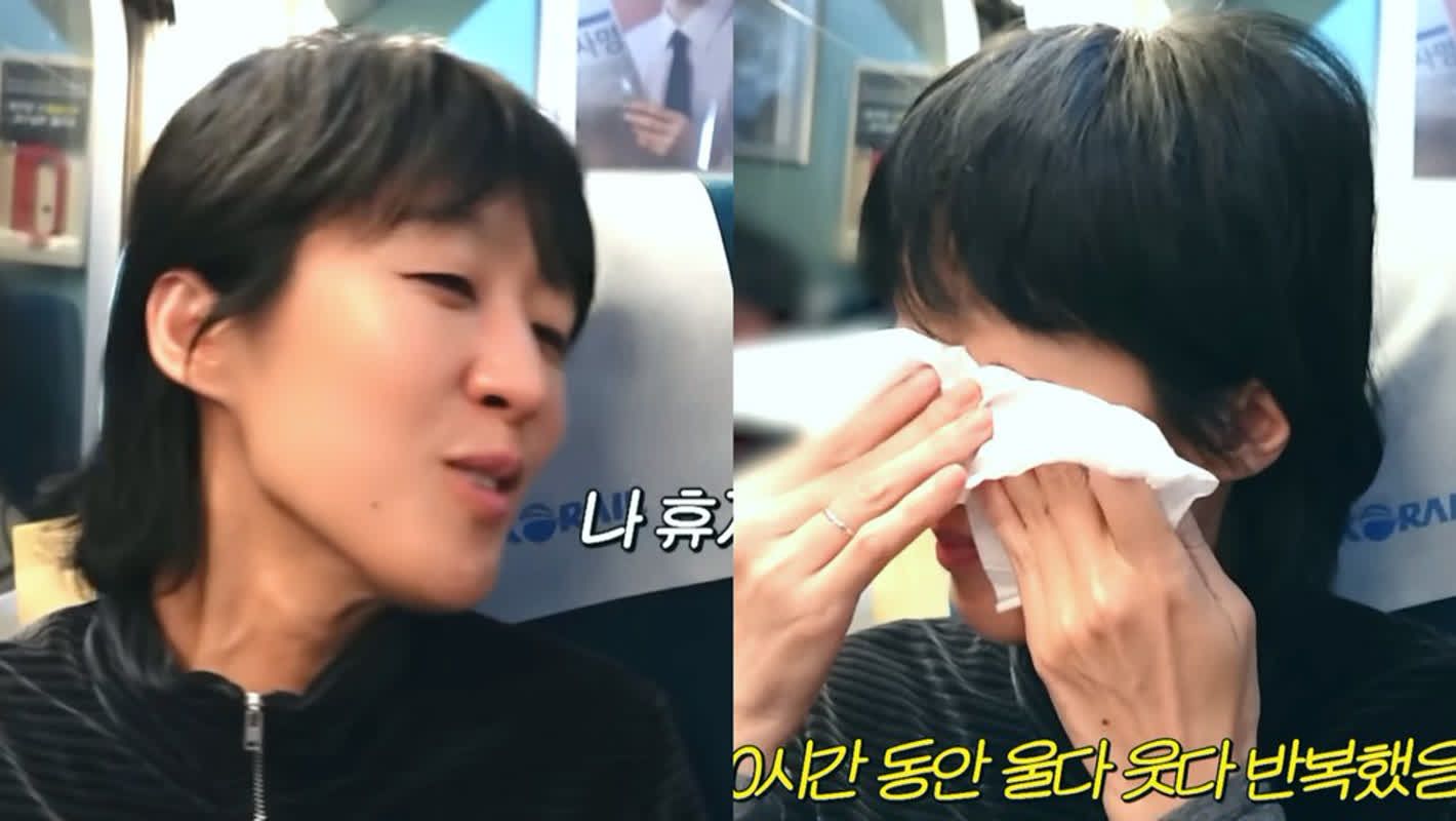 홍진경, 이혼 후 촬영 중 눈물 "또 우울증?"