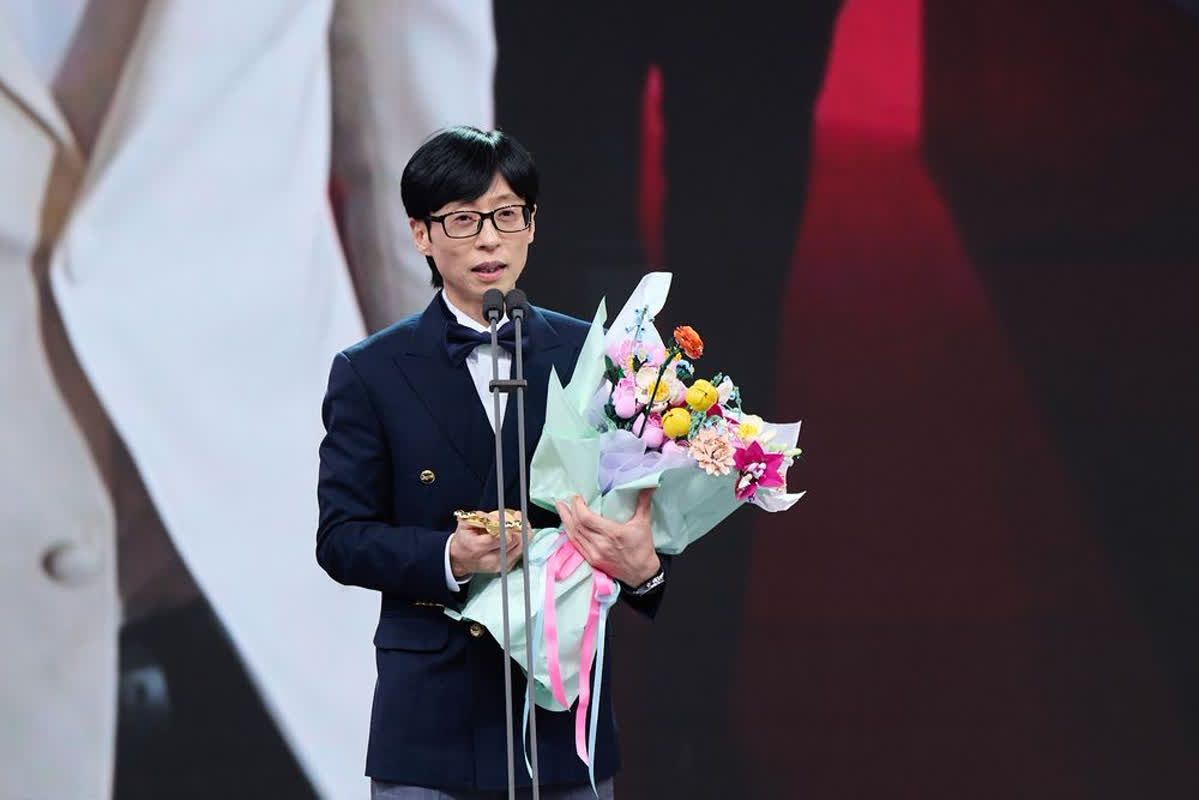 유재석 대상 21회 수상, 하차 멤버 언급