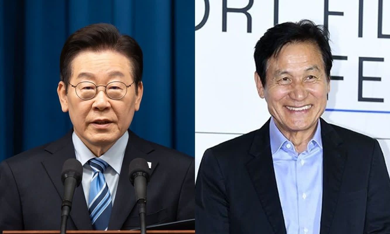 안성기 별세, 이재명 애도