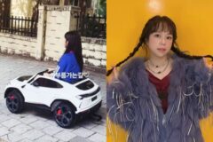 홍현희, 이렇게 슬림했나…49kg 인증하더니→유아용 자동차에 ‘쏙’ [RE:스타]