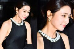 ‘이병헌♥’ 이민정, 드레스 노출 사고에도 털털…”아놔, 끈 나왔다” [RE:스타]
