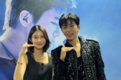 임영웅, 女배우와 어깨 맞대고 ‘훈훈 투 샷’…”나도 이제부터 영웅시대” [RE:스타]