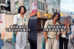 ‘동두천 자연인’ 김민, 광안리 떴다…’나혼산’ 속 모습 그대로→웃으며 팬서비스 [RE:스타]