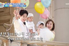 ‘촬영만 45명’ 손민수, 화려한 돌잔치 속 오열…”♥임라라, 내 인생 주인공” (‘슈돌’)