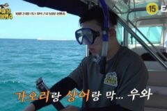 빠니보틀, 상어 떼 우글거리는 바다에 ‘풍덩’…원지 “안 물어요?” 깜짝 (‘지구마불4’)